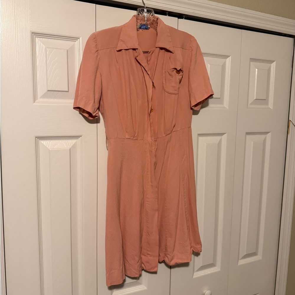 Elegant Pink Women's Dress